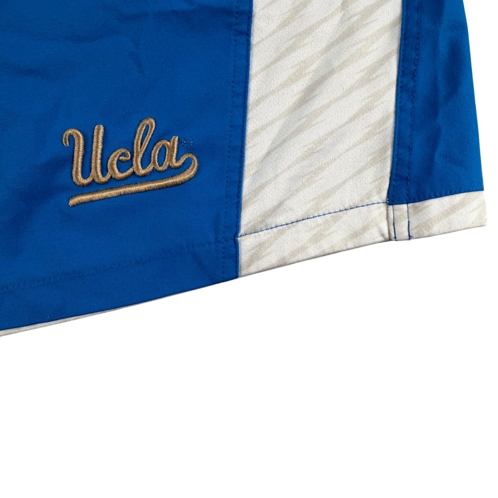Adidas Shorts Mens XL Blue White UCLA Team Issue Embroidered Athletic Training‎ - Picture 2 of 10
